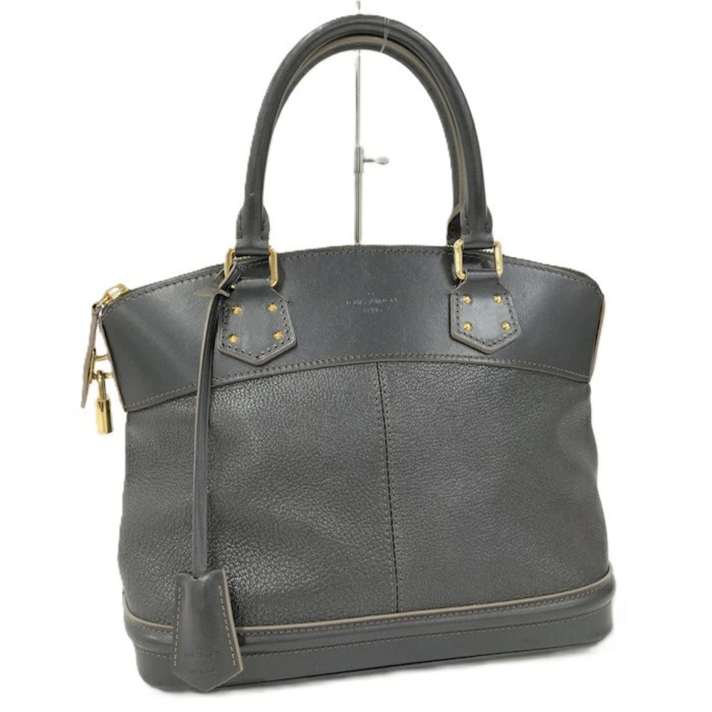 Louis Vuitton Lockit Handbag Suhali Noir Black